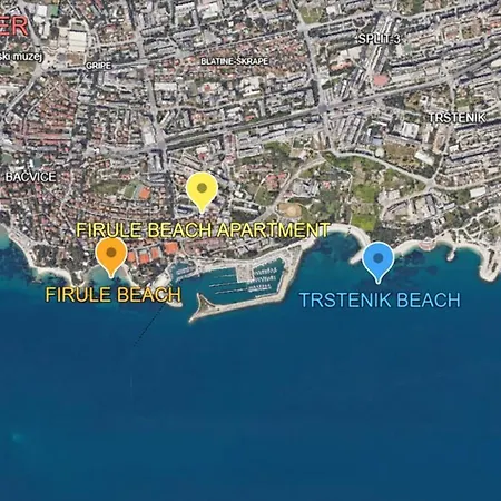 Firule Apartment-two Bedroom Urban Chic-prime Location-walk To Beach-free Parking * Split